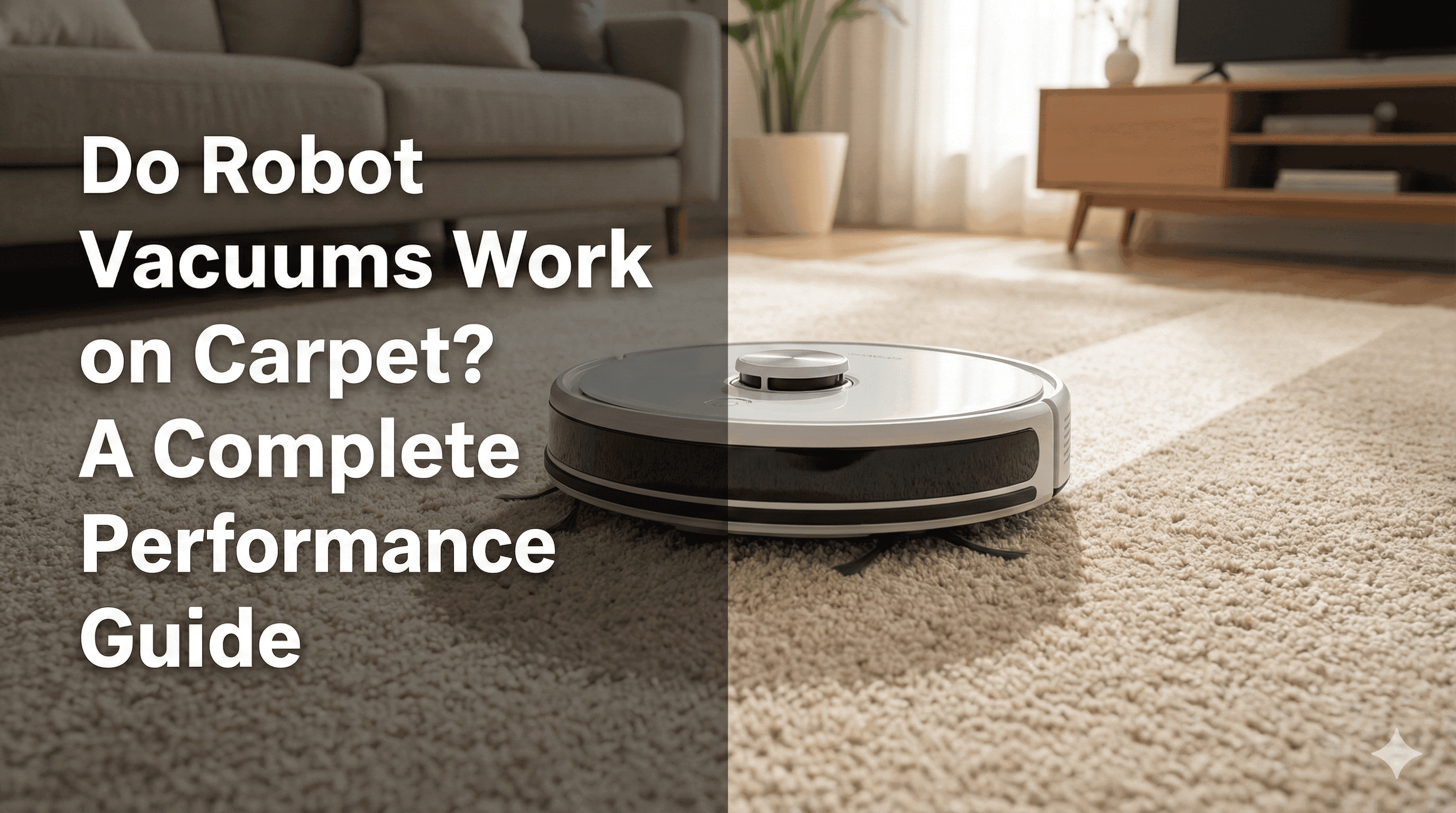 Do robot vacuums work on carpet