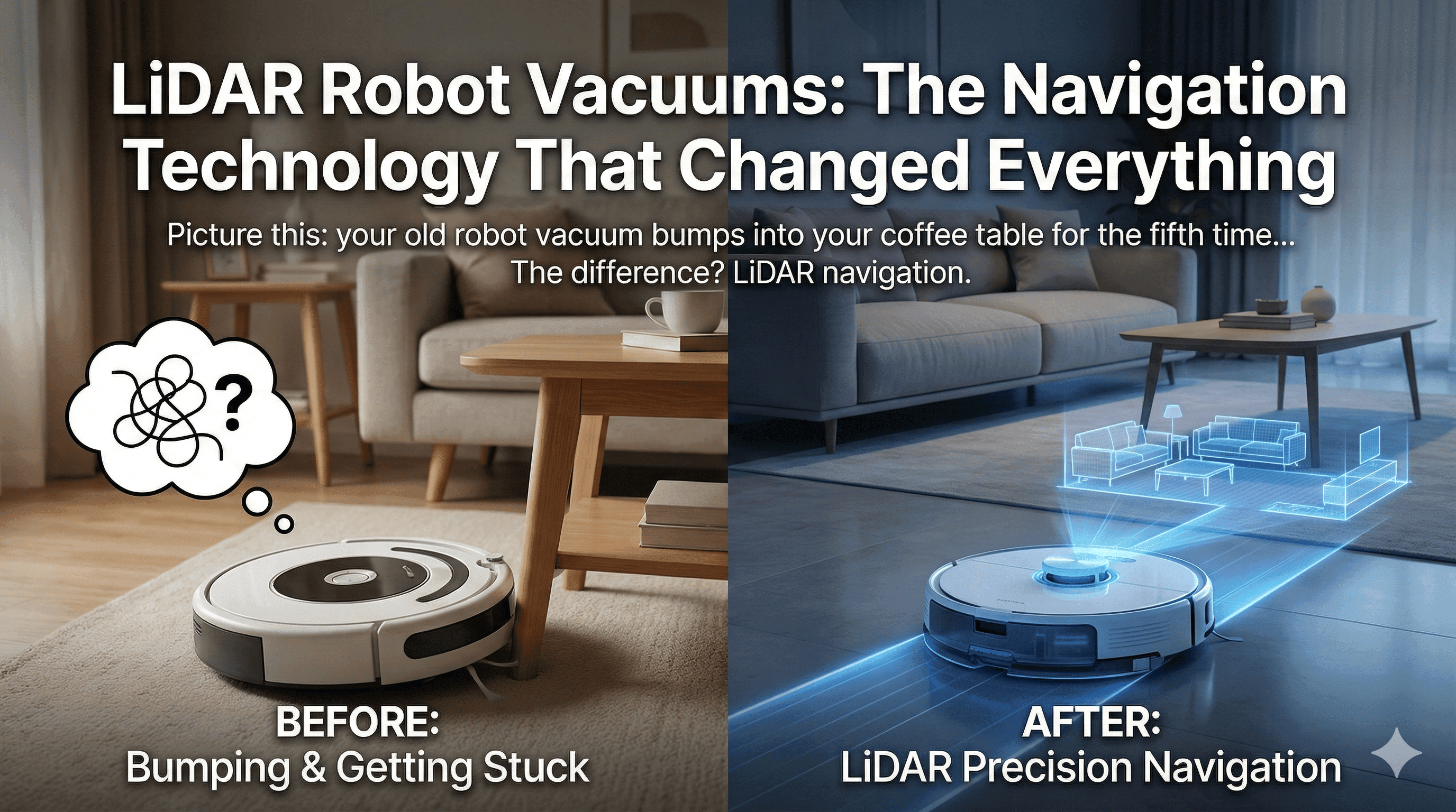 LiDAR robot vacuums
